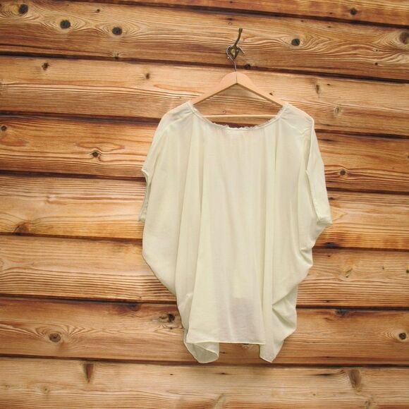 Helmut Lang Silk Oversize Top Blouse - Picture 5 of 8